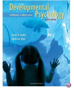 Test Bank for Developmental Psychology Childhood and Adolescence 9th Edition by Shaffer