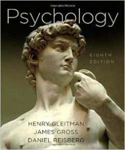 Downloadable Test Bank for Psychology 8th Edition Gleitman