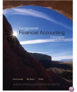 Solution Manual for Fundamental Financial Accounting Concepts 7th Edition by Edmonds