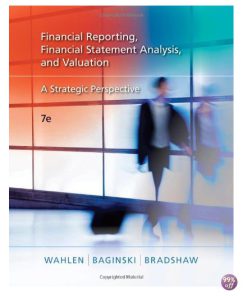 Test Bank for Financial Reporting Financial Statement Analysis and Valuation A Strategic Perspective 7th Edition by Wahlen