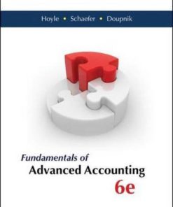 Fundamentals of Advanced Accounting Hoyle 6th Edition Solutions Manual