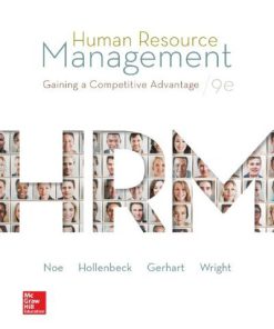 Human Resource Management Noe 9th Edition Test Bank