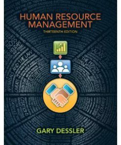 Human Resource Management Dessler 13th Edition Solutions Manual