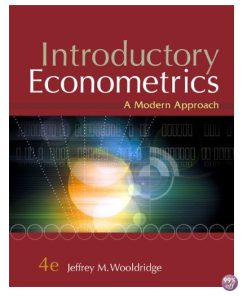 Solution Manual for Introductory Econometrics A Modern Approach 5th Edition by Wooldridge