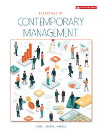 Test Bank for Essentials of Contemporary Management 6th Canadian Edition by Jones