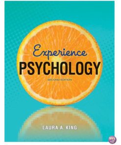 Test Bank for Experience Psychology 1st Edition by King