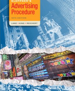 Test Bank for Kleppners Advertising Procedure 18th Edition by Lane