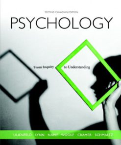 Psychology: From Inquiry to Understanding, 2e Canadian Test Bank