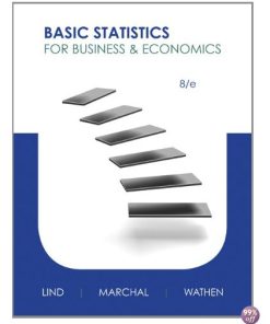 Solution Manual for Basic Statistics for Business and Economics 8th Edition by Lind