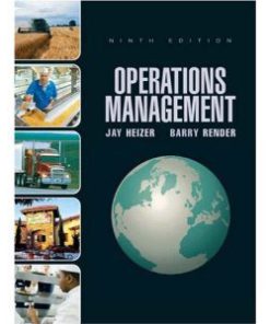 Operations Management Heizer 9th Edition Test Bank