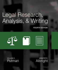 Test Bank for Legal Research Analysis and Writing 4th by Putman