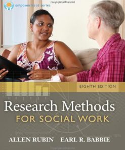 Research Methods for Social Work Rubin 8th Edition Test Bank