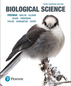 Test Bank for Biological Science, 3rd Canadian Edition Scott Freeman