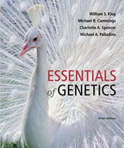 Test Bank for Essentials of Genetics, 9th Edition, William S. Klug, Michael R. Cummings, Charlotte A. Spencer Michael A. Palladino