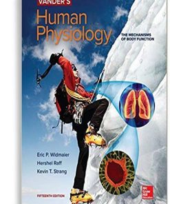 Test Bank For Vander’s Human Physiology 15th Edition By Eric Widmaier