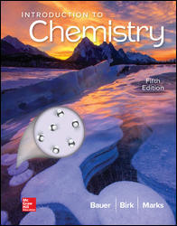 Test Bank for Introduction to Chemistry 5th Edition by Bauer ISBN10: 1259911144, ISBN13: 9781259911149