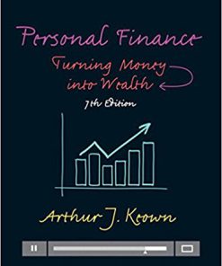 Test Bank for Personal Finance Turning Money into Wealth, 7th Edition Arthur J. Keown