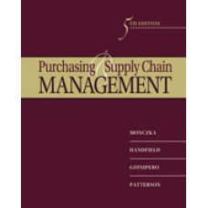 Test Bank for Purchasing and Supply Chain Management, 5th Edition