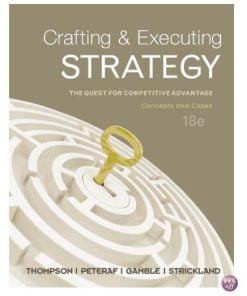 Test Bank for Crafting and Executing Strategy 19th Edition by Thompson