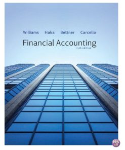 Solution Manual for Financial Accounting 15th Edition by Williams