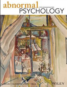 Test Bank for Abnormal Psychology 5th Edition Gerald C Davison