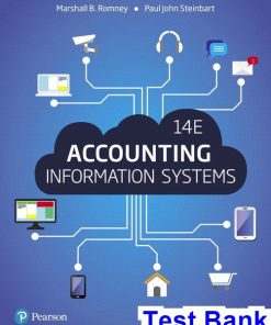 Accounting Information Systems 14th Edition Romney Test Bank