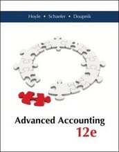 Advanced Accounting Hoyle 12th Edition Test Bank