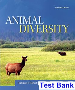 Animal Diversity 7th Edition Hickman Test Bank