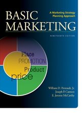 BASIC MARKETING A Marketing Strategy Planning Approach Perreault Jr 19th Edition Test Bank