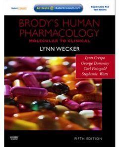 Test Bank for Brody’s Human Pharmacology, 5th Edition: Lynn Wecker