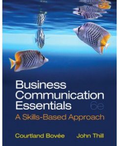 Test Bank for Business Communication Essentials, 6th Edition: Courtland Bovee