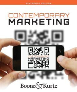 Test Bank for Contemporary Marketing, 16th Edition : Boone