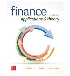 Test Bank for Finance Applications and Theory 5th Edition By Cornett