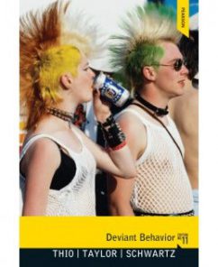 Test Bank for Deviant Behavior, 11th Edition: Alex D. Thio