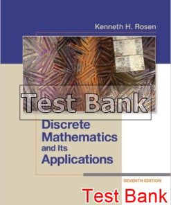 Discrete Mathematics and Its Applications 7th Edition Rosen Test Bank