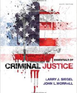 Test Bank for Essentials of Criminal Justice 9th Edition Larry J Siegel Download