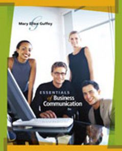 Test Bank for Essentials of Business Communication, 8th Edition: Guffey