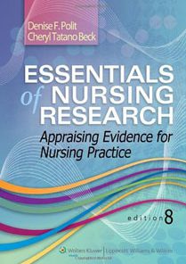 Test Bank For Essentials of Nursing Research Appraising Evidence for Nursing Practice Eighth 8th Edition Denise F Polit