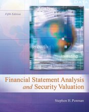 Financial Statement Analysis and Security Valuation Penman 5th Edition Test Bank