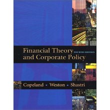 Financial Theory and Corporate Policy Copeland 4th Edition Solutions Manual