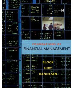 Foundations of Financial Management Block 14th Edition Test Bank