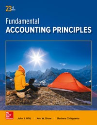 Test Bank for Fundamental Accounting Principles 23rd Edition By Wild