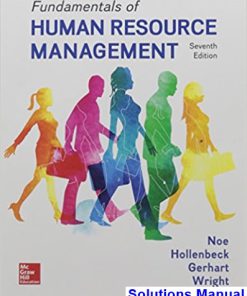 Fundamentals of Human Resource Management 7th Edition Noe Solutions Manual