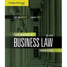 Fundamentals of Business Law Summarized Cases Miller 8th Edition Test Bank