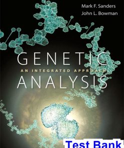 Genetic Analysis An Integrated Approach 2nd Edition Sanders Test Bank