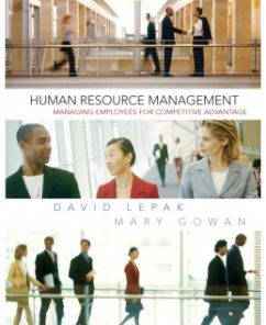 Test Bank for Human Resource Management, 1st Edition: David Lepak