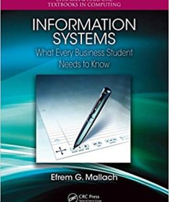 Information Systems What Every Business Student Needs to Know 1st Mallach Solution Manual