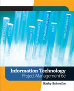 Test Bank for Information Technology Project Management, 6th Edition: Schwalbe