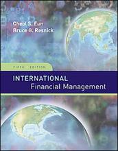 International Financial Management Eun Resnick 5th Edition Test Bank