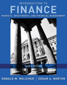 Test Bank for Introduction to Finance Markets Investments and Financial Management, 14th Edition: Melicher